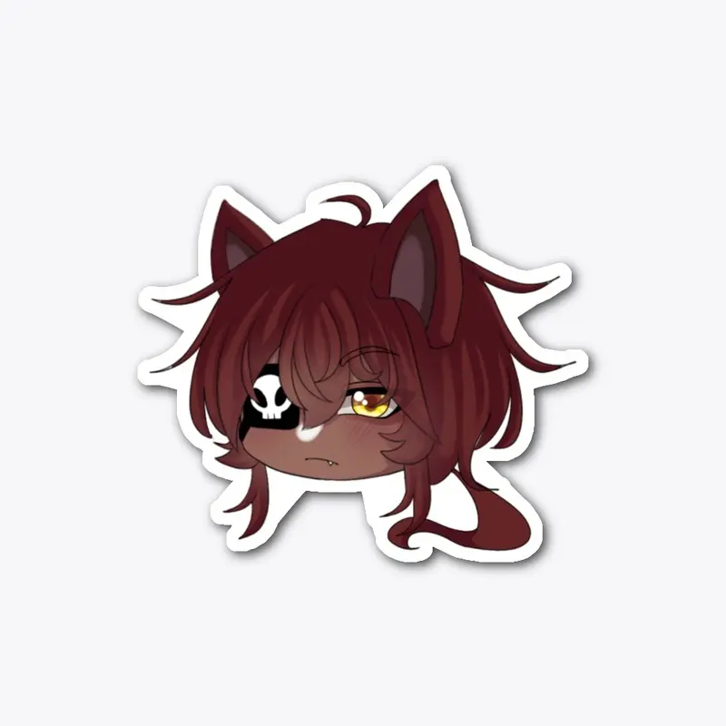 Humanized Foxy Sticker