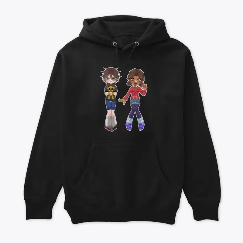 Crying Child And Cassie Hoodie